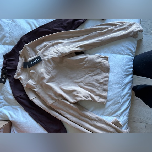 BASIC RIB HIGH NECK LONG SLEEVE TOP bundle - Picture 9 of 11